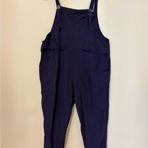 Navy Blue Overalls